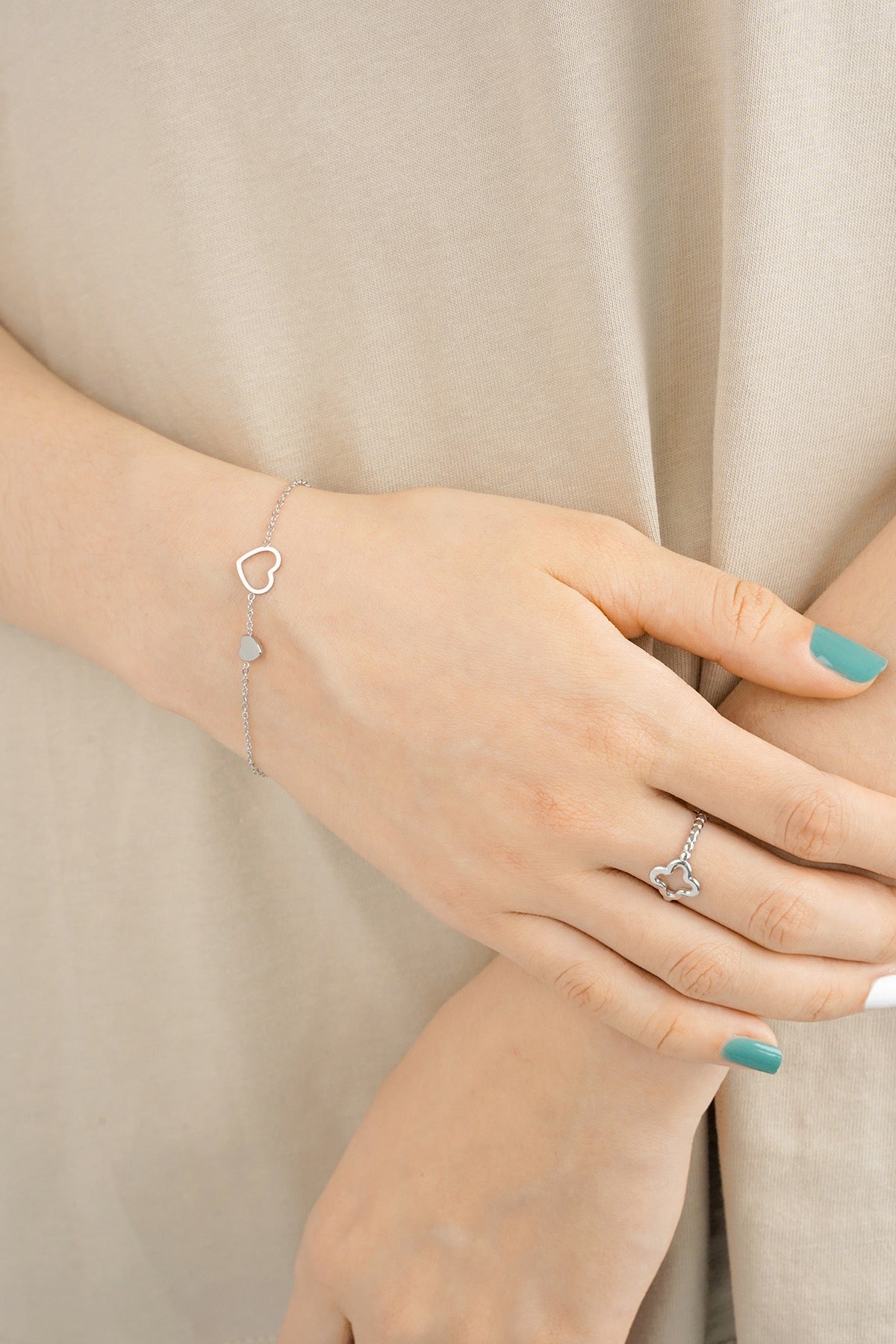Armband treasure goud -