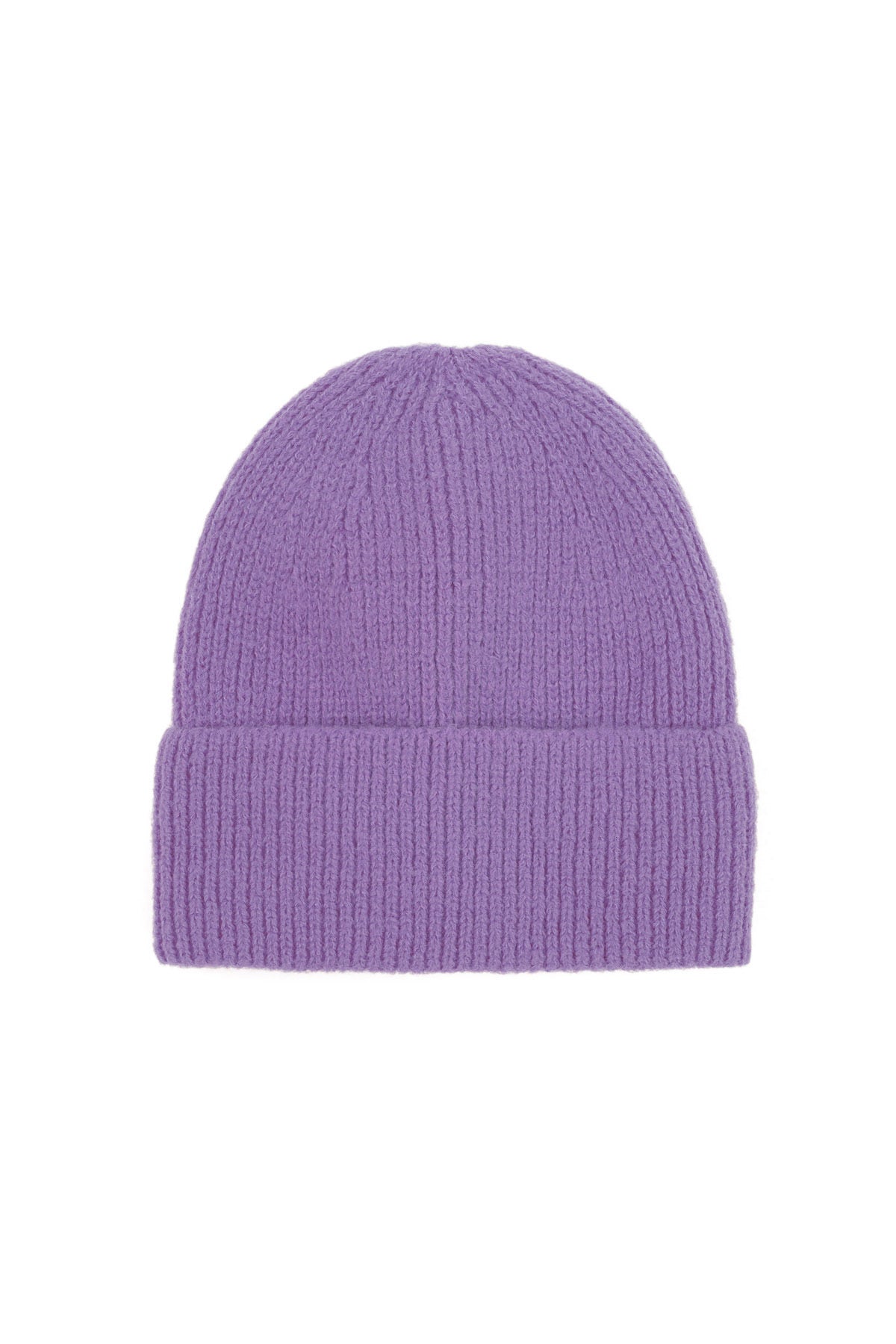 Beanie paars -