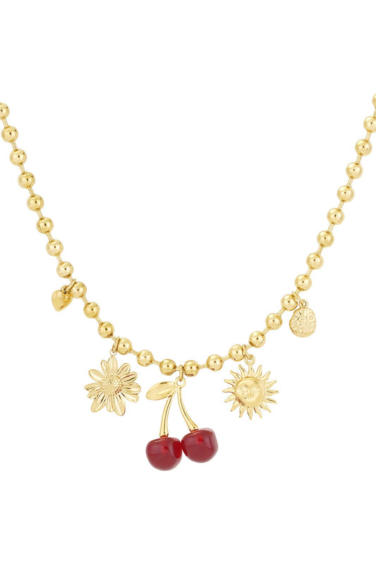 Cherry crush ketting -