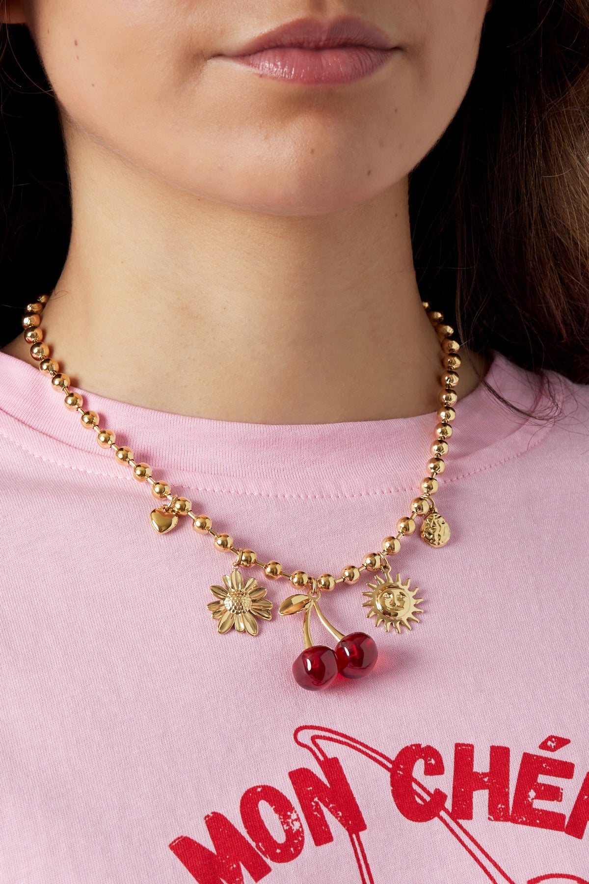 Cherry crush ketting -