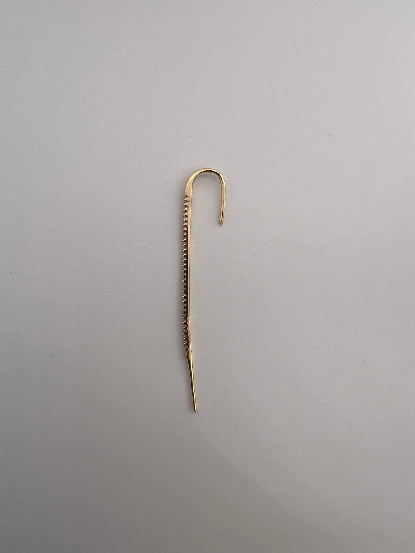 Fake piercing zilver -