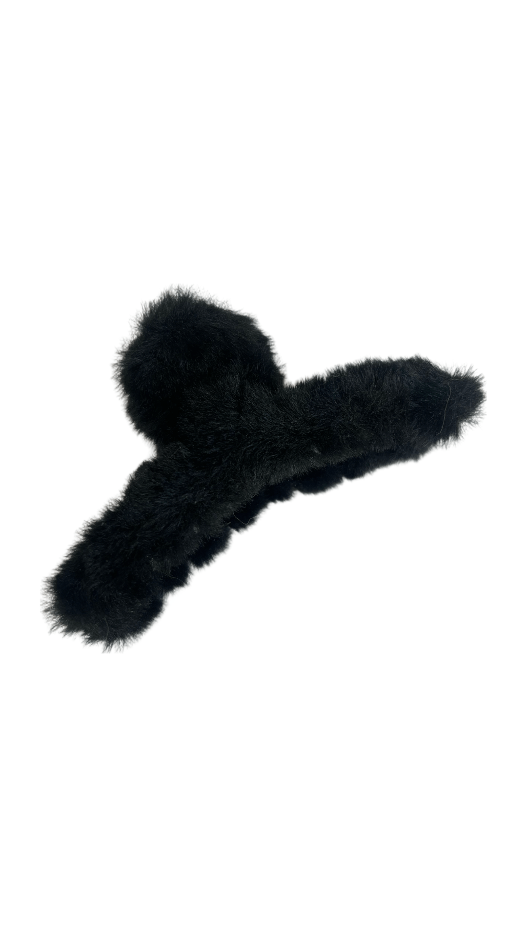 Fluffy haarclip -