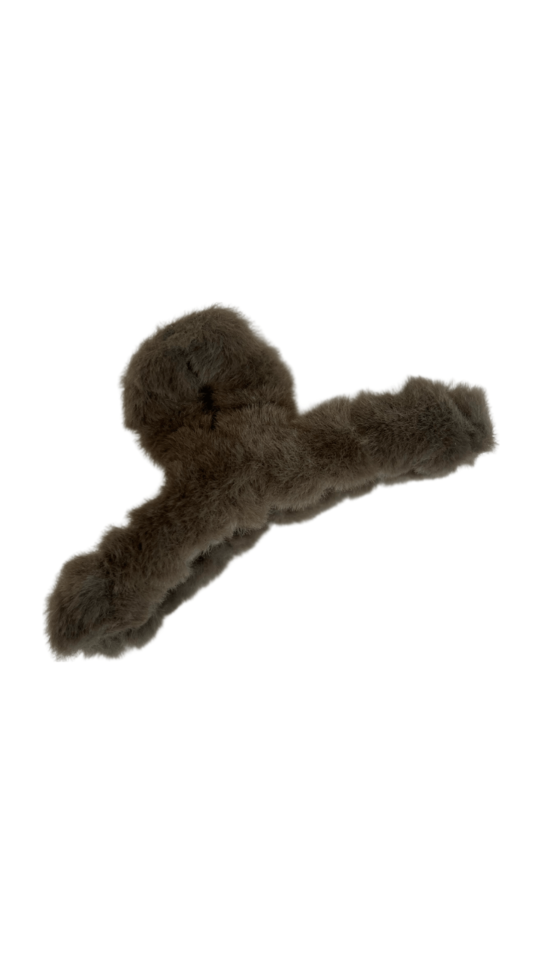 Fluffy haarclip -