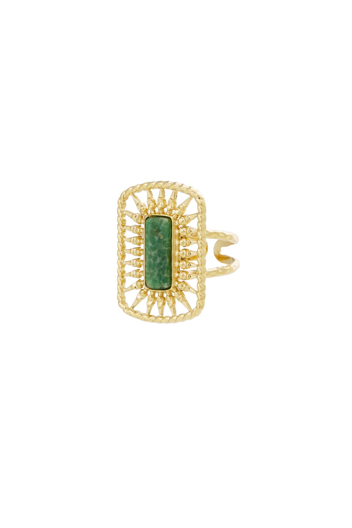 Ring steen goud -