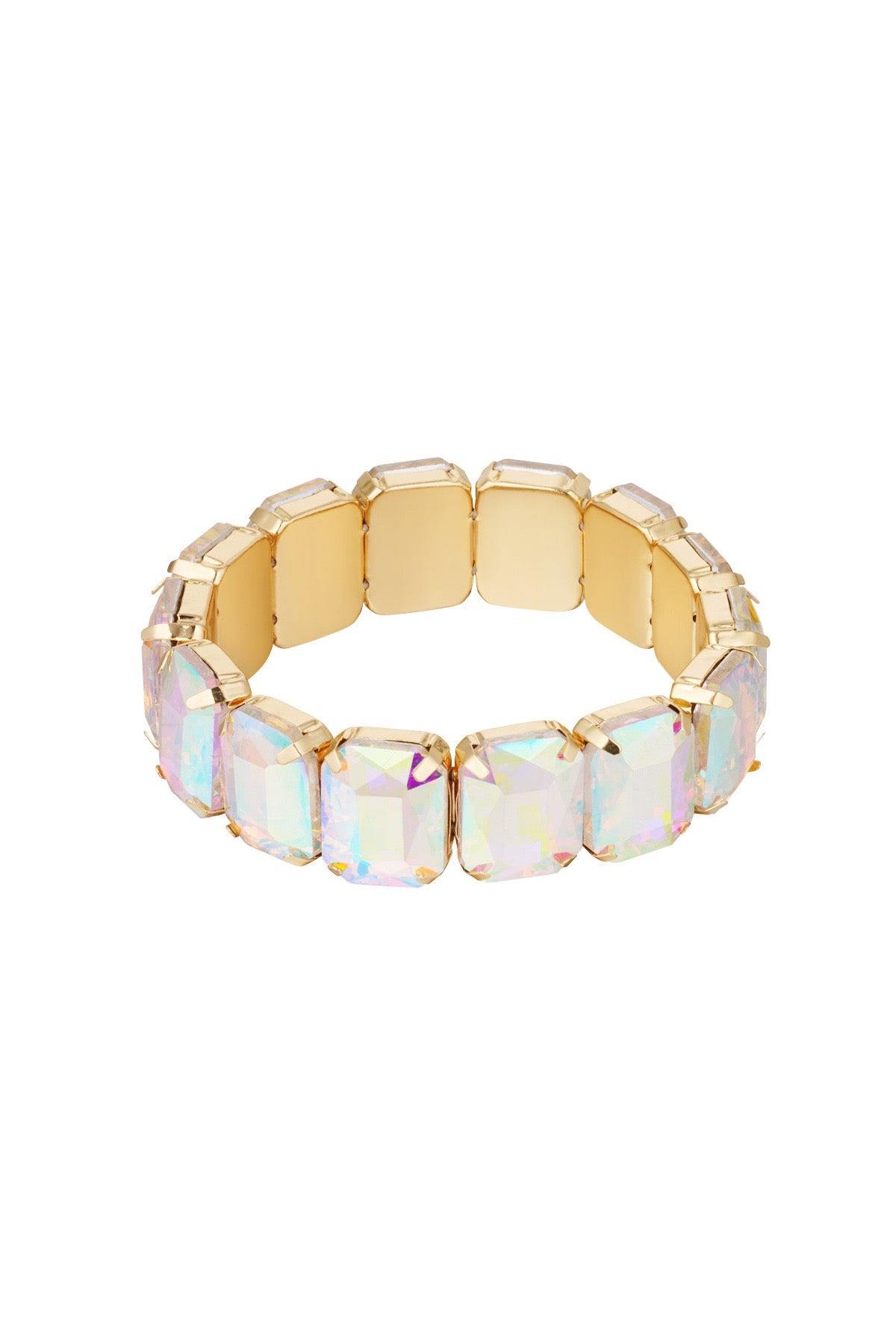 Slavenarmband multi/ goud -