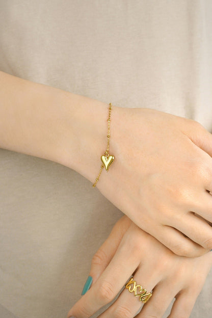 Armband endless love goud - 