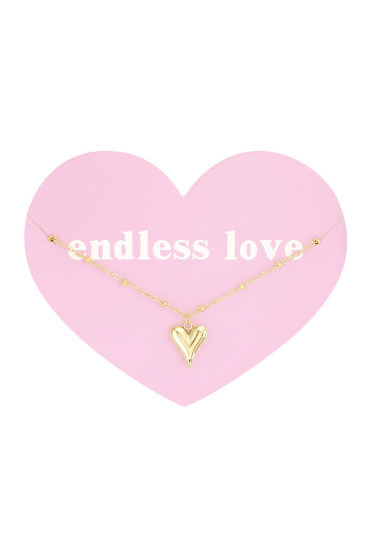 Armband endless love goud - 