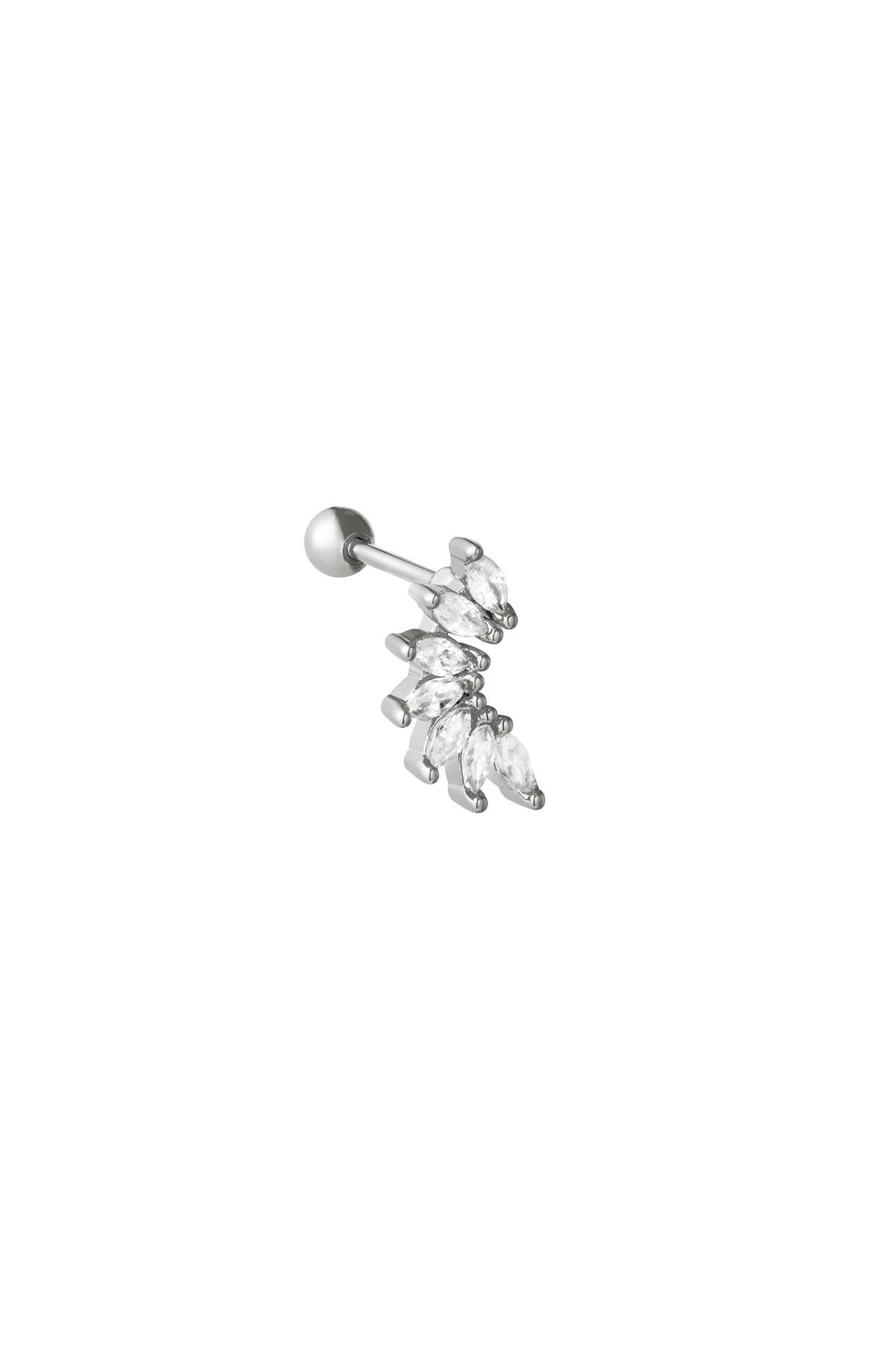 Piercing angel wing zilver - 